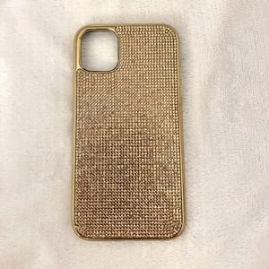 Gold iPhone 11 Glitter Case